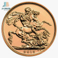 O projeto livre cortou a moeda humana do desafio do metal do logotipo do costume 3D do esmalte do ouro para o presente da lembrança